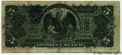 5 Pesos MEXIQUE  1913 PS.0233d pr.TB