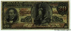 20 Pesos MEXIQUE  1913 PS.0235d TB à TTB