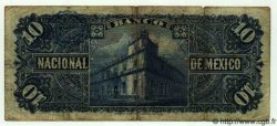10 Pesos MEXIQUE  1910 PS.0258e B+