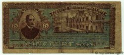 5 Pesos MEXIQUE Guadalajara 1915 PS.0861 B à TB