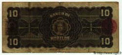 10 Pesos MEXIQUE Morelos 1910 PS.0346b B+