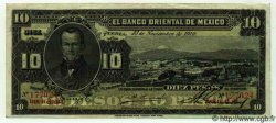10 Pesos MEXIQUE Puebla 1910 PS.0382c TTB+