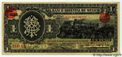 1 Peso MEXIQUE Puebla 1914 PS.0388a SUP+