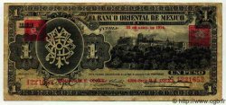 1 Peso MEXIQUE Puebla 1914 PS.0388b TB
