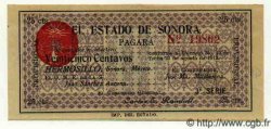 25 Centavos MEXIQUE Hermosillo 1913 PS.1064b NEUF