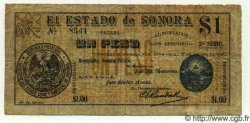 1 Peso MEXIQUE Hermosillo 1913 PS.1066a B+