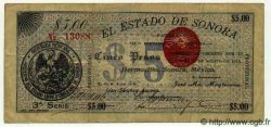 5 Pesos MEXIQUE Hermosillo 1913 PS.1067d pr.TTB