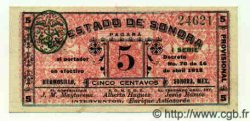 5 Centavos MEXIQUE Hermosillo 1915 PS.1077a SUP