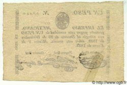 1 Peso Annulé MEXIQUE  1823 P.001b SUP
