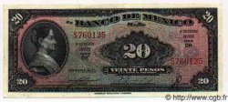 20 Pesos MEXIQUE  1953 P.717Cb SPL