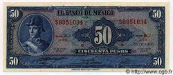50 Pesos MEXIQUE  1972 P.718At NEUF