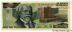 2000 Pesos MEXIQUE  1989 P.086c SPL