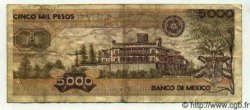 5000 Pesos MEXIQUE  1987 P.746b TB+