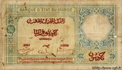50 Francs MAROC  1932 P.19 B