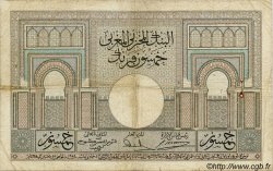 50 Francs MAROC  1936 P.21 pr.TB