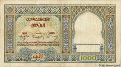 1000 Francs MAROC  1948 P.16c B à TB