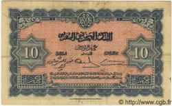 10 Francs MAROC  1943 P.25 TTB
