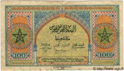 100 Francs MAROC  1944 P.25 TB