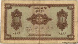 1000 Francs MAROC  1944 P.28 TB