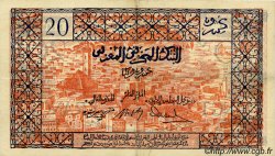 20 Francs MAROC  1943 P.39 TTB+