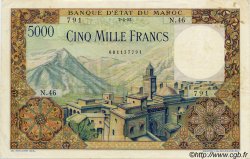 5000 Francs MAROC  1953 P.49 TTB+
