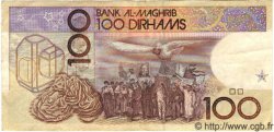 100 Dirhams MAROC  1987 P.65 TTB