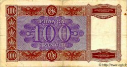 100 Franga ALBANIE  1944 P.08 TB
