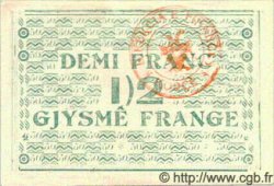 1/2 Franc ALBANIE  1917 PS.110 SPL