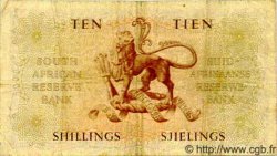 10 Shillings AFRIQUE DU SUD  1956 P.090c TTB