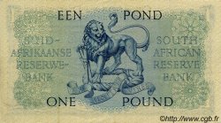 1 Pound AFRIQUE DU SUD  1958 P.093e pr.SUP