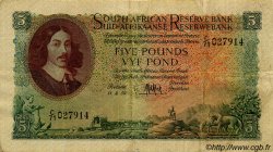 5 Pounds AFRIQUE DU SUD  1959 P.091b TTB+