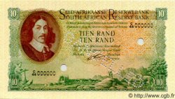 10 Rand Spécimen AFRIQUE DU SUD  1962 P.107bs NEUF