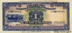 1 Pound AFRIQUE DU SUD OUEST  1951 P.02d pr.TTB
