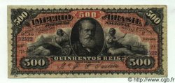 500 Reis BRÉSIL  1880 P.A243b TTB