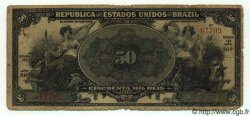 50 Mil Reis BRÉSIL  1916 P.056a B+