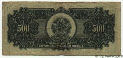 500 Cruzeiros sur 500 Mil Reis BRÉSIL  1942 P.131b pr.TB