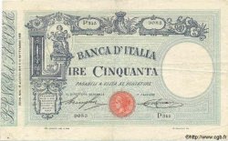 50 Lire ITALIE  1919 P.038c TTB