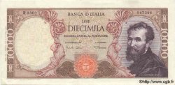 10000 Lire ITALIE  1968 P.097c TTB+ à SUP