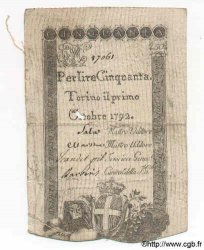 50 Lires ITALIE  1792 PS.117b TB