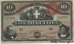 10 Lires ITALIE  1872 PS.213 SPL