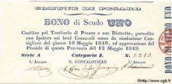 1 Scudo ITALIE  1849 PS.-