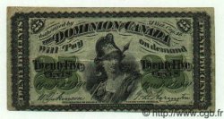 25 Cents CANADA  1870 P.008a TB+