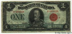 1 Dollar CANADA  1923 P.033e TB