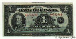 1 Dollar Fauté CANADA  1935 P.038 TTB+