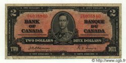 2 Dollars CANADA  1937 P.059a TB