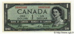 1 Dollar CANADA  1954 P.066a SPL