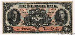 5 Dollars CANADA  1931 PS.1028 TTB+