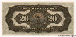 20 Dollars CANADA  1923 PS.1144 SUP