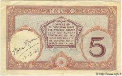 5 Francs TAHITI  1940 P.11c TTB+