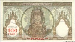 100 Francs TAHITI  1965 P.14d SPL